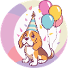 Beagle Dogs Birthday Comic