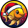 Goldfish Christmas Animal
