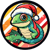 Chameleon Christmas Animal