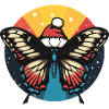 Butterfly Christmas Animal