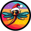 Dragonfly Christmas Animal