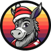 Donkey Christmas Animal