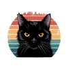Drôle de chat noir