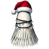 Badminton Badminton Santa Hat Xmas