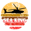 Sea King Sunset Helicopter