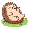 Chill Hedgehog Living Life Slow