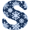 Letter S Snowflakes