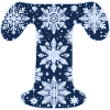 Letter T Snowflakes