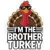 Dinde drôle de Thanksgiving