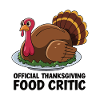 Dinde drôle de Thanksgiving