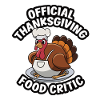 Dinde drôle de Thanksgiving