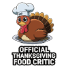 Dinde drôle de Thanksgiving