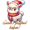 Alpaca - Santa's little helper!