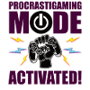 Gamer Procrastimode de jeu activé