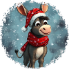 Christmas Donkey