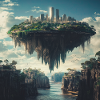Fliegende Insel