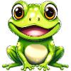 Frog Green Frog Frog