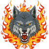 02 Wolf Fire Flames