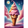 Strawberry cone