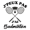 Humour badminton
