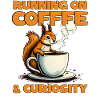 With coffee and curiosity – squirrel coffee