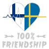 Finland and Sweden 100% friendship