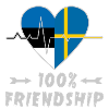 Estonia and Sweden 100% friendship