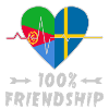 Eritrea and Sweden 100% friendship