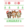 Joyeux Noël rétro moche noël