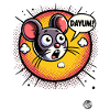 Mouse says: Dayum! -Damn!