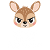 Avertissement Visage d’animal passif agressif