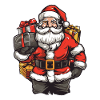 Santa Claus Gifts Comic