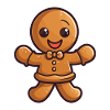Gingerbread Cookie Baking Christmas