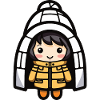 Eskimo Winter Comic Igloo