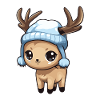 Deer Winter Comic