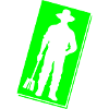 Farmer Silhouette Landwirt