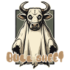 Bull Sheet Funny Illustration Halloween