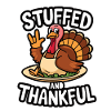 Dinde drôle de Thanksgiving