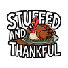 Dinde drôle de Thanksgiving