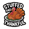 Lustiger Thanksgiving Truthahn