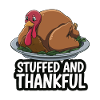 Lustiger Thanksgiving Truthahn