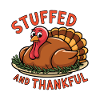 Dinde drôle de Thanksgiving