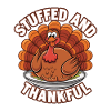 Lustiger Thanksgiving Truthahn