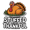 Dinde drôle de Thanksgiving
