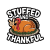 Dinde drôle de Thanksgiving