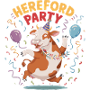 Pure Hereford joy!