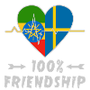 Ethiopia and Sweden 100% friendship