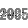 Limited edition 2005