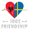 Albania and Sweden 100% friendship