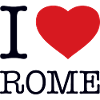 I LOVE ROME Rom Italy Italien